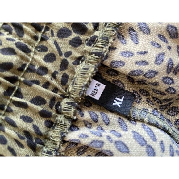 Hema Women's Pants Wide Leg in Olive Green Size XL - Picture 9 of 9